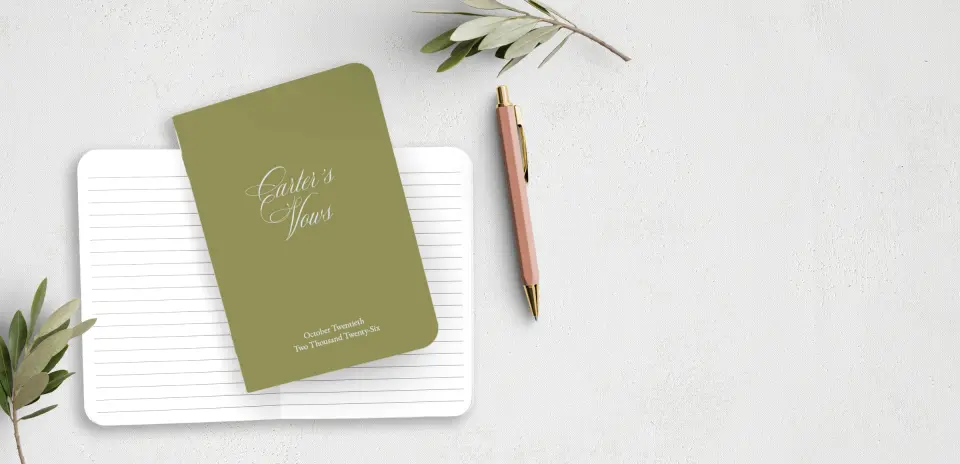 Vow Book Front