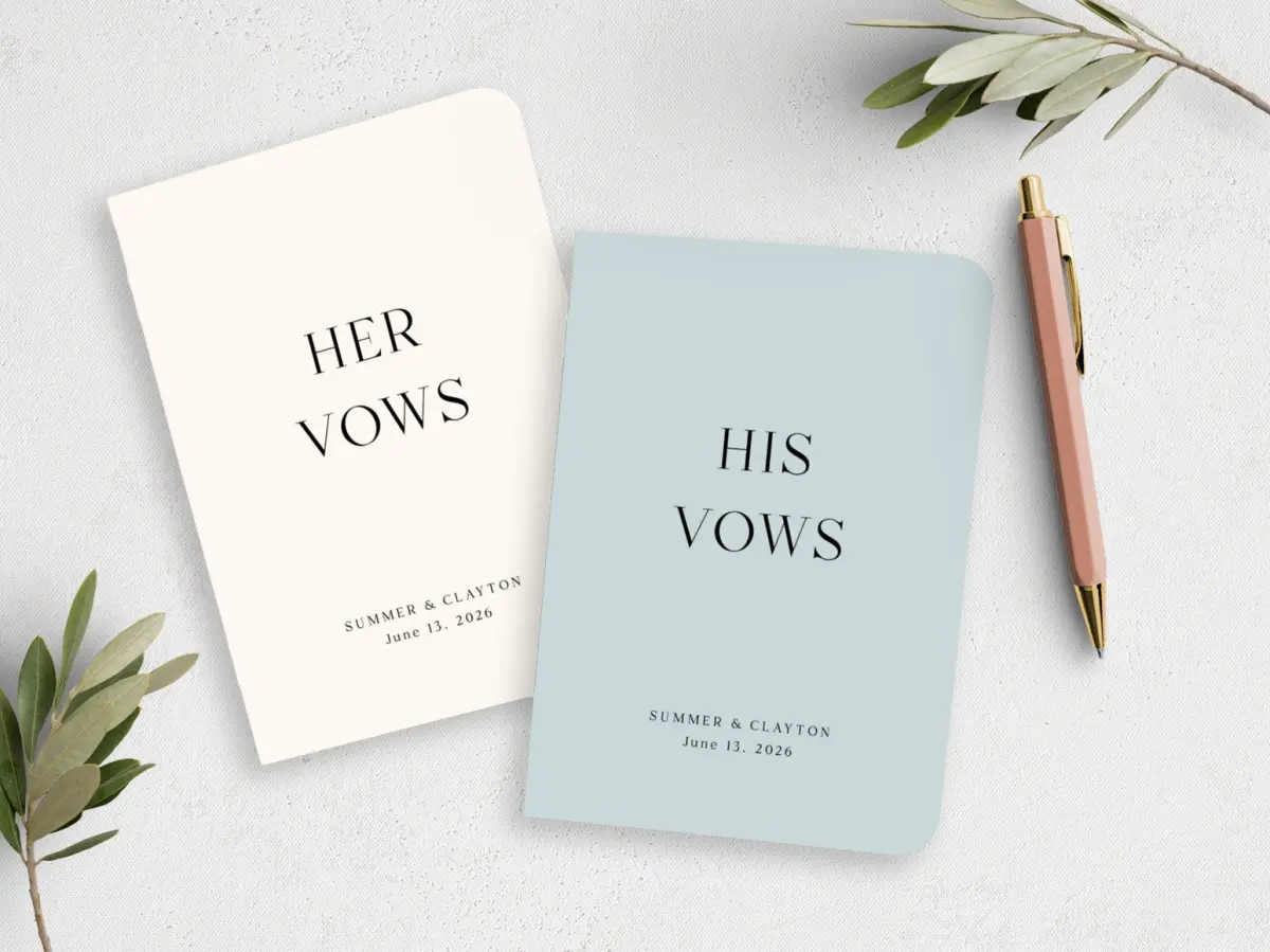 Vow Book Front