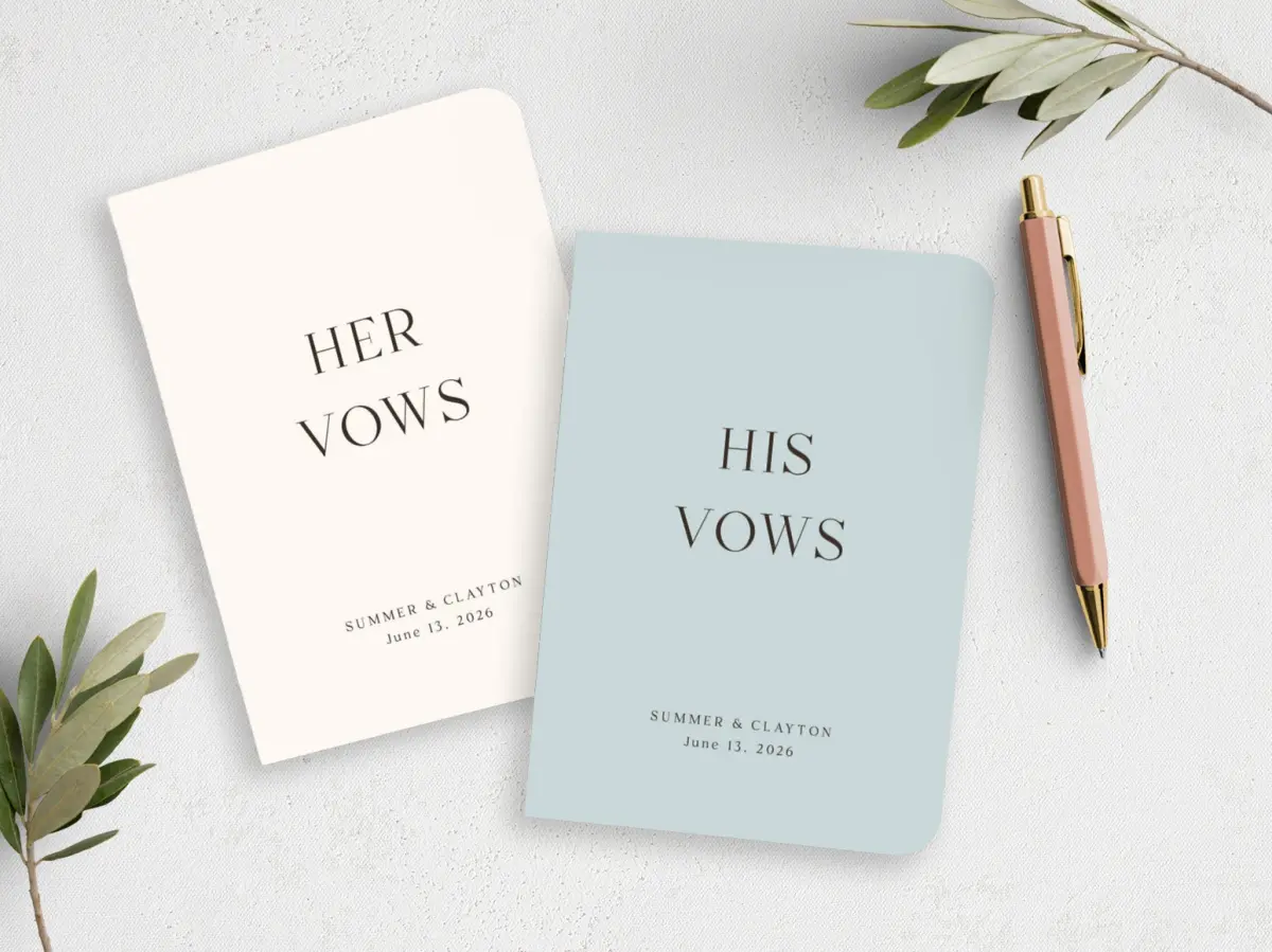 Vow Book Front