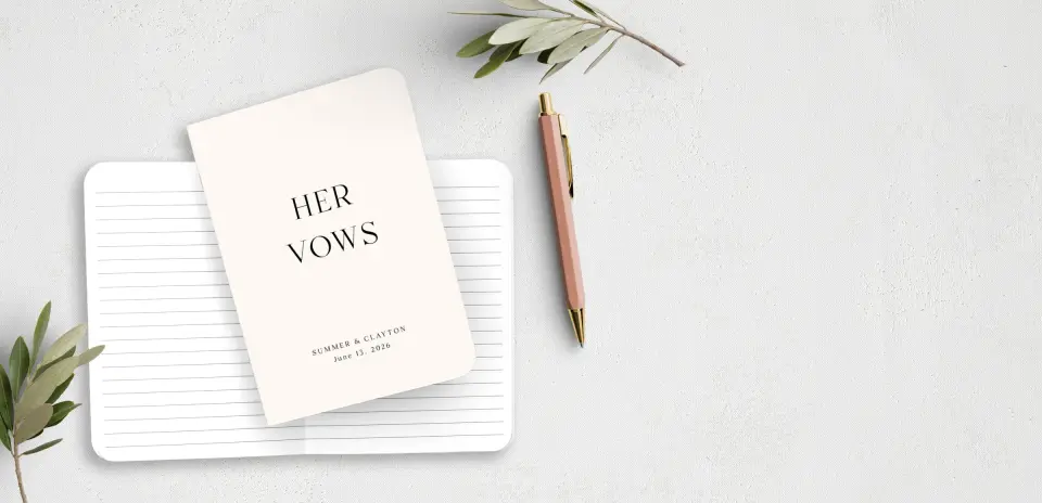Vow Book Front