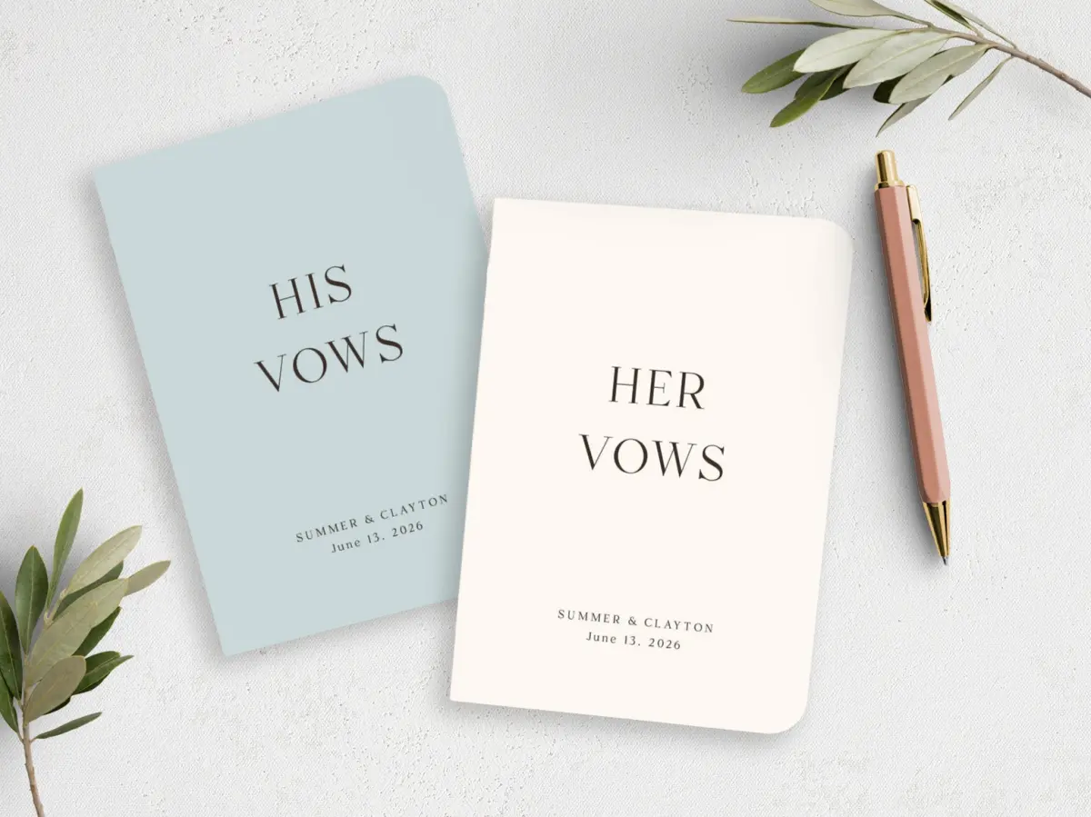 Vow Book Front