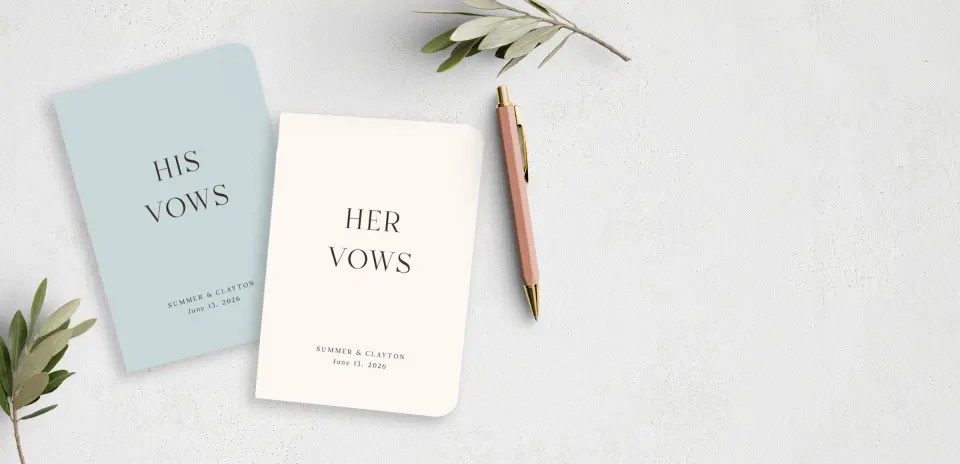 Vow Book Front
