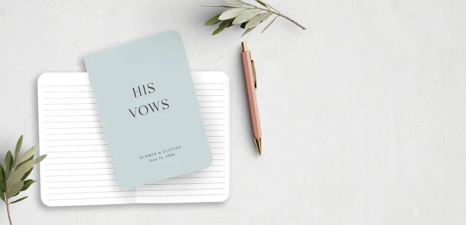 Vow Book Front