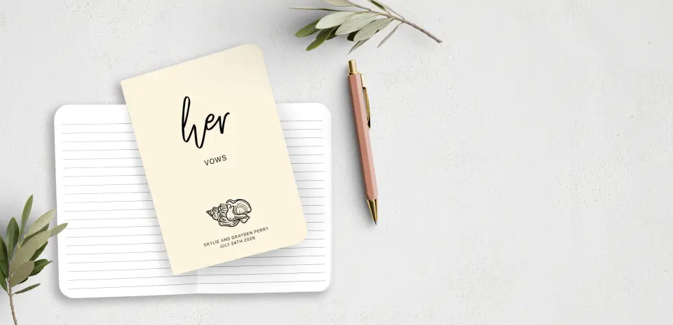 Vow Book Front