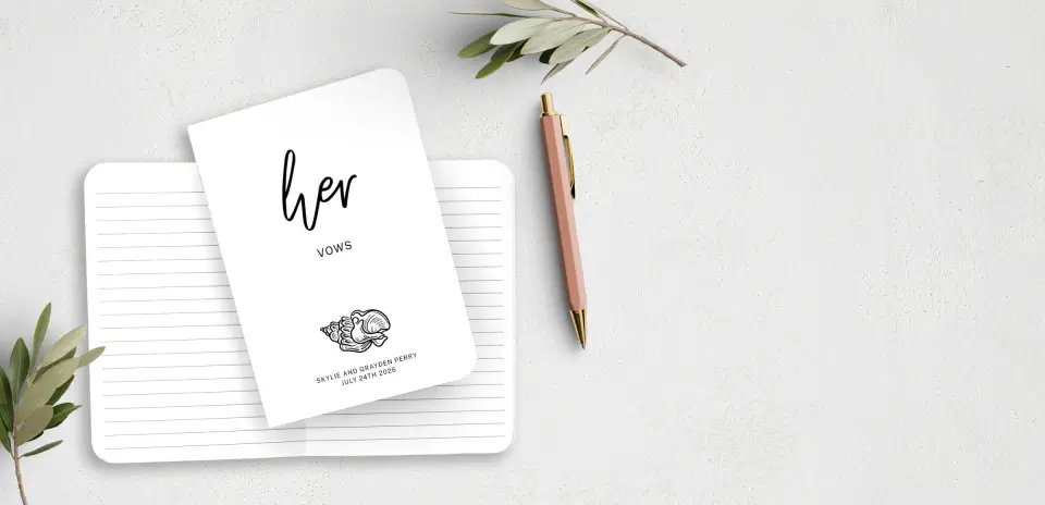 Vow Book Front
