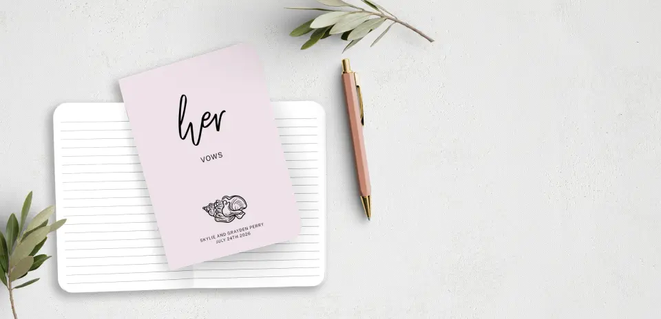 Vow Book Front
