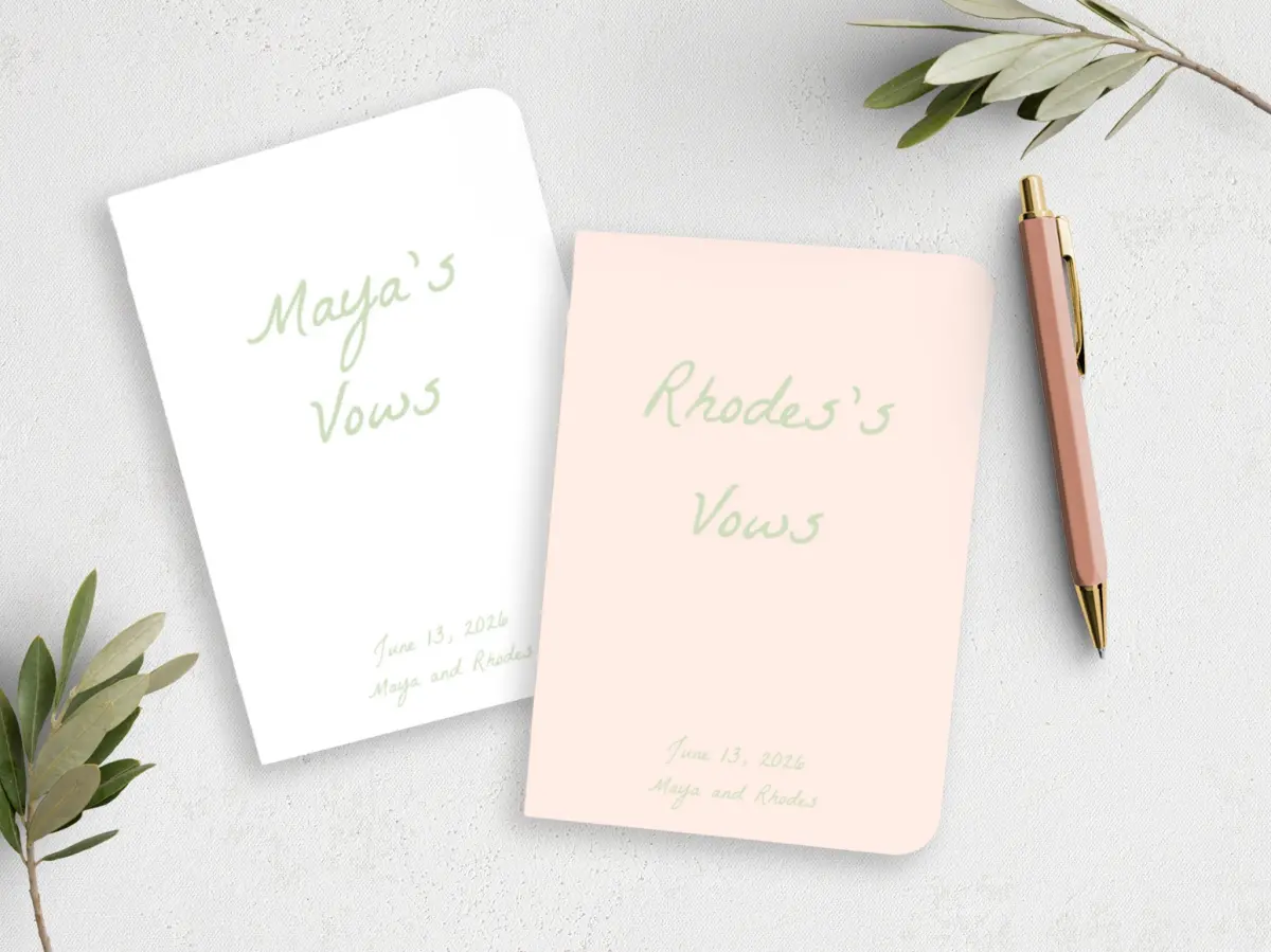 Vow Book Front