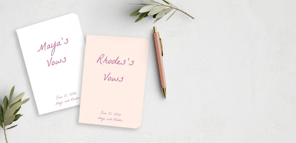 Vow Book Front