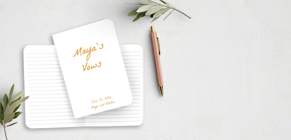 Vow Book Front