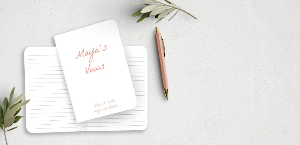 Vow Book Front