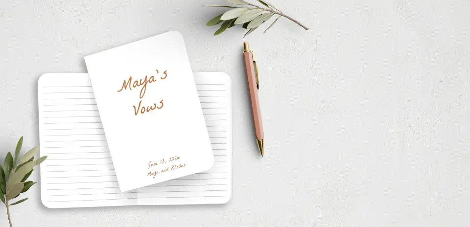 Vow Book Front