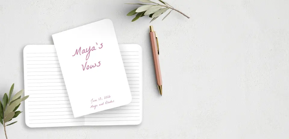 Vow Book Front
