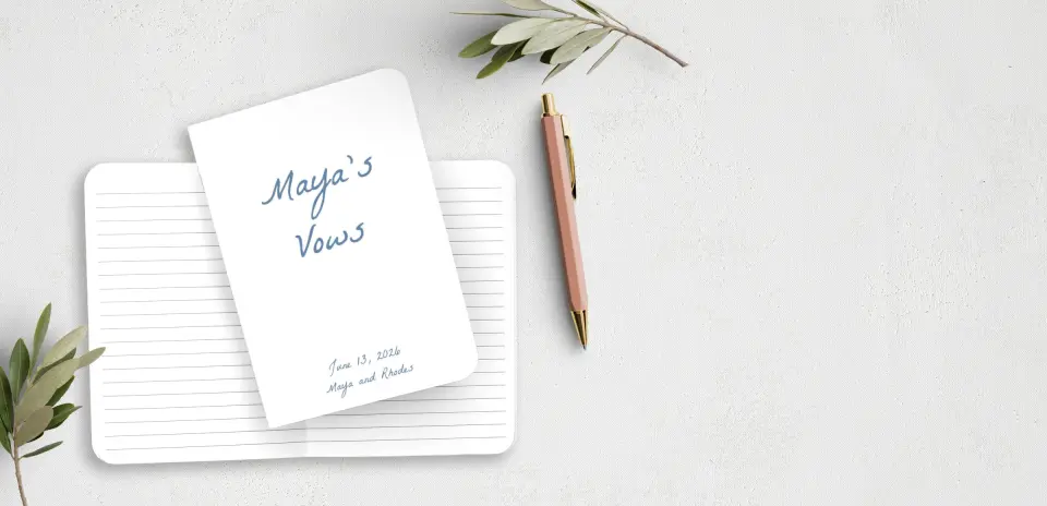 Vow Book Front