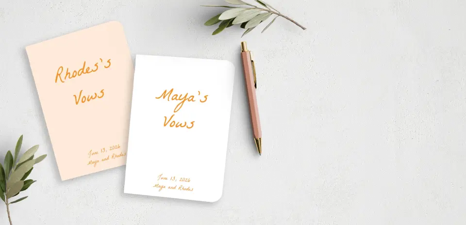 Vow Book Front