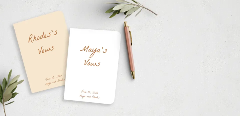 Vow Book Front