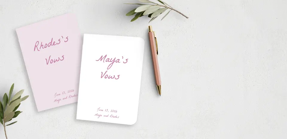 Vow Book Front