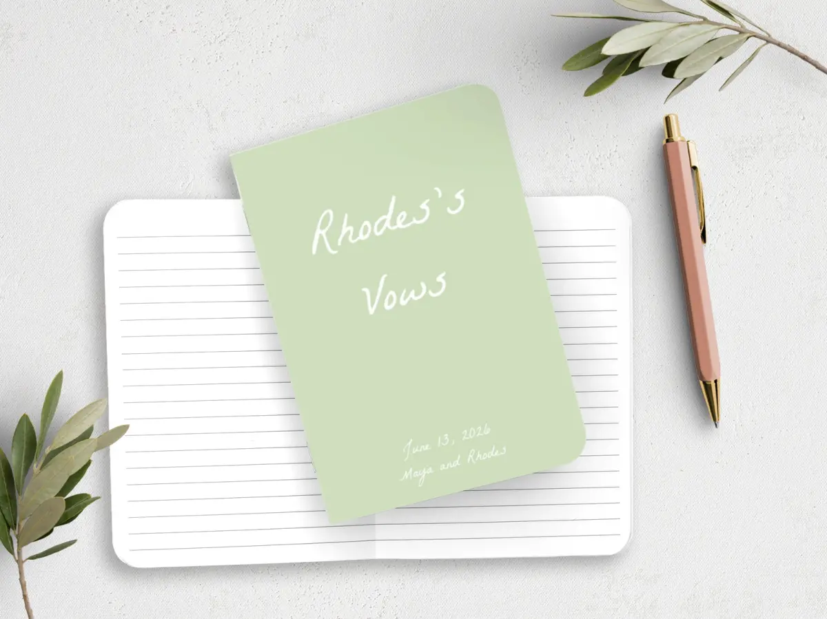 Vow Book Front