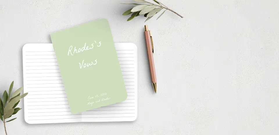 Vow Book Front