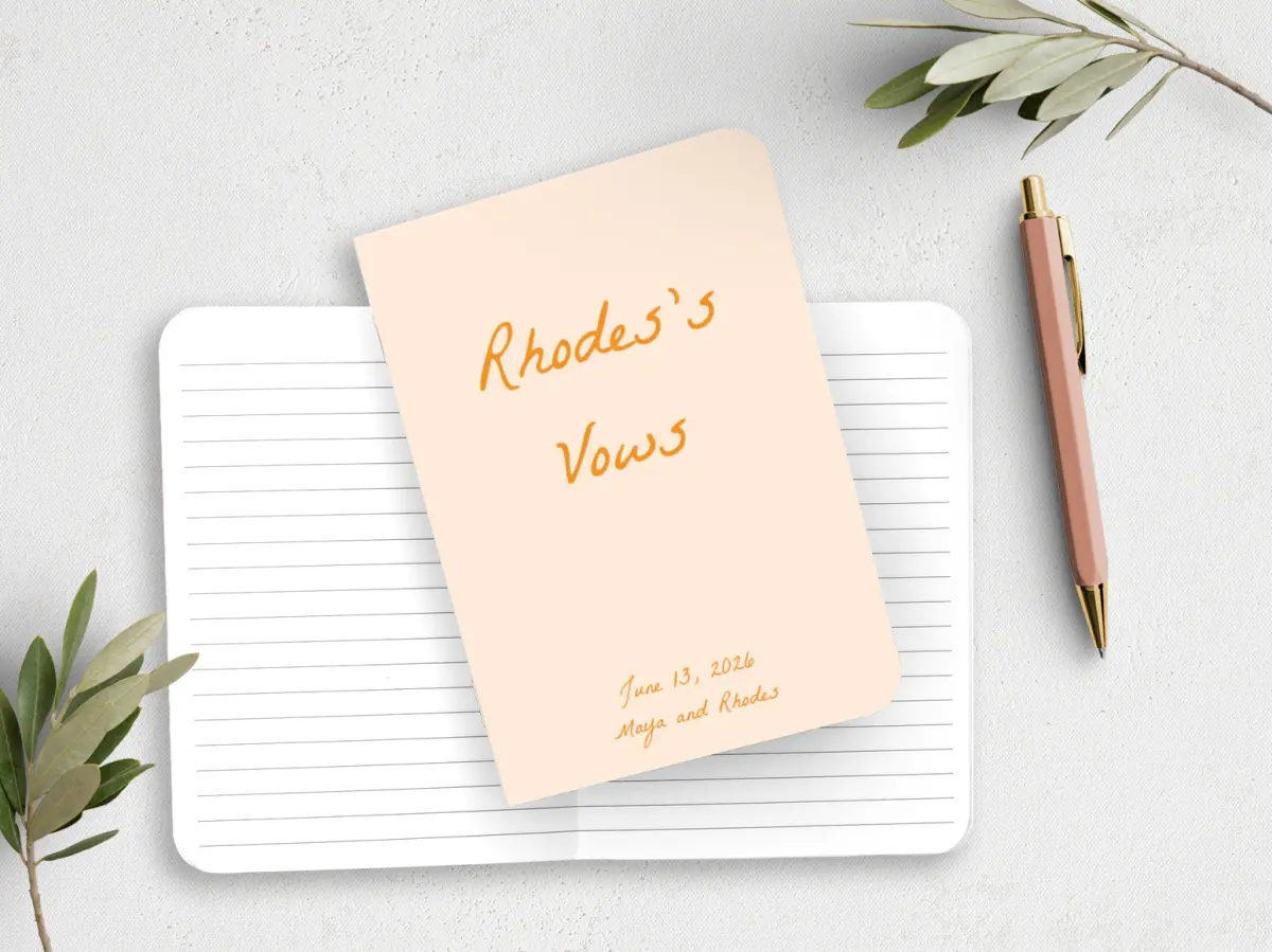 Vow Book Front