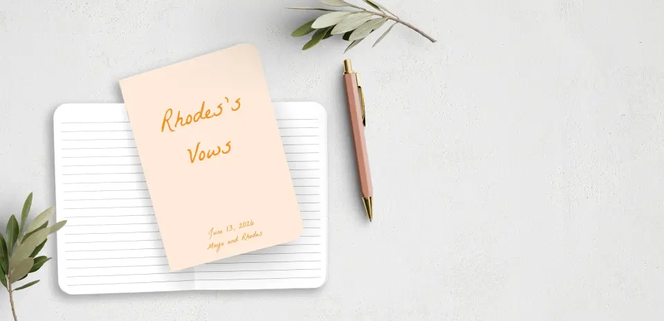 Vow Book Front