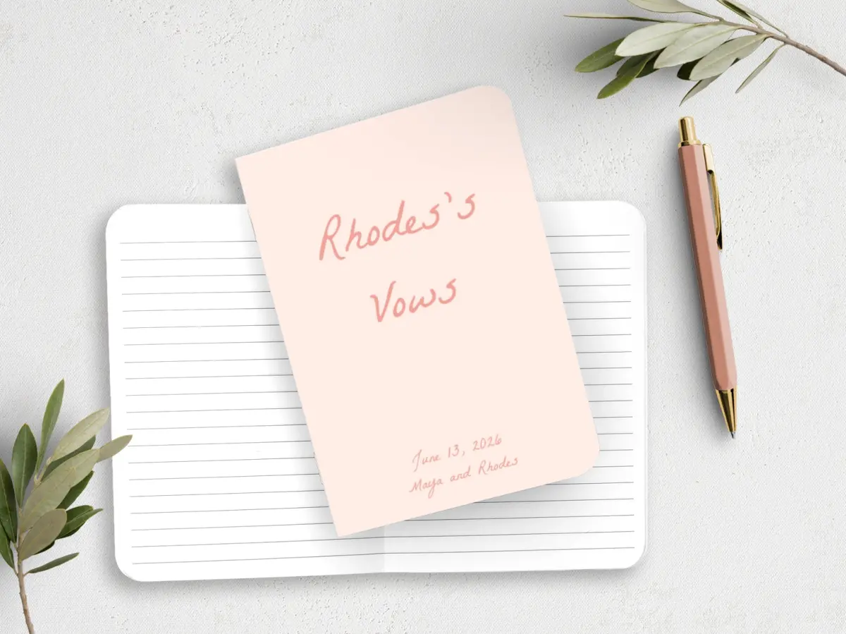 Vow Book Front