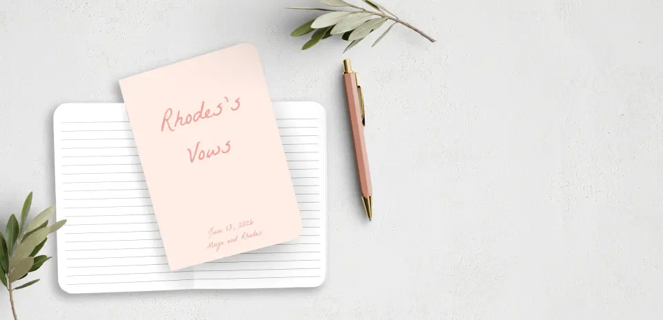 Vow Book Front