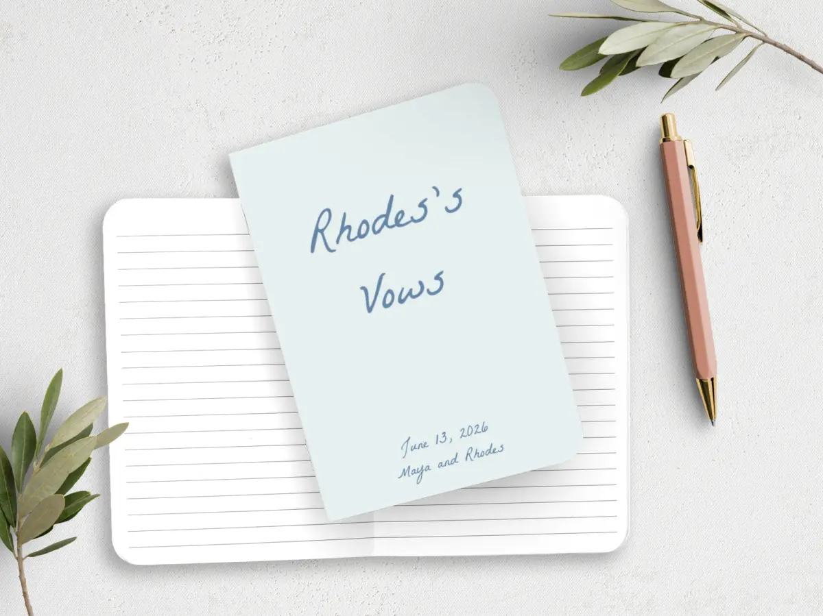 Vow Book Front