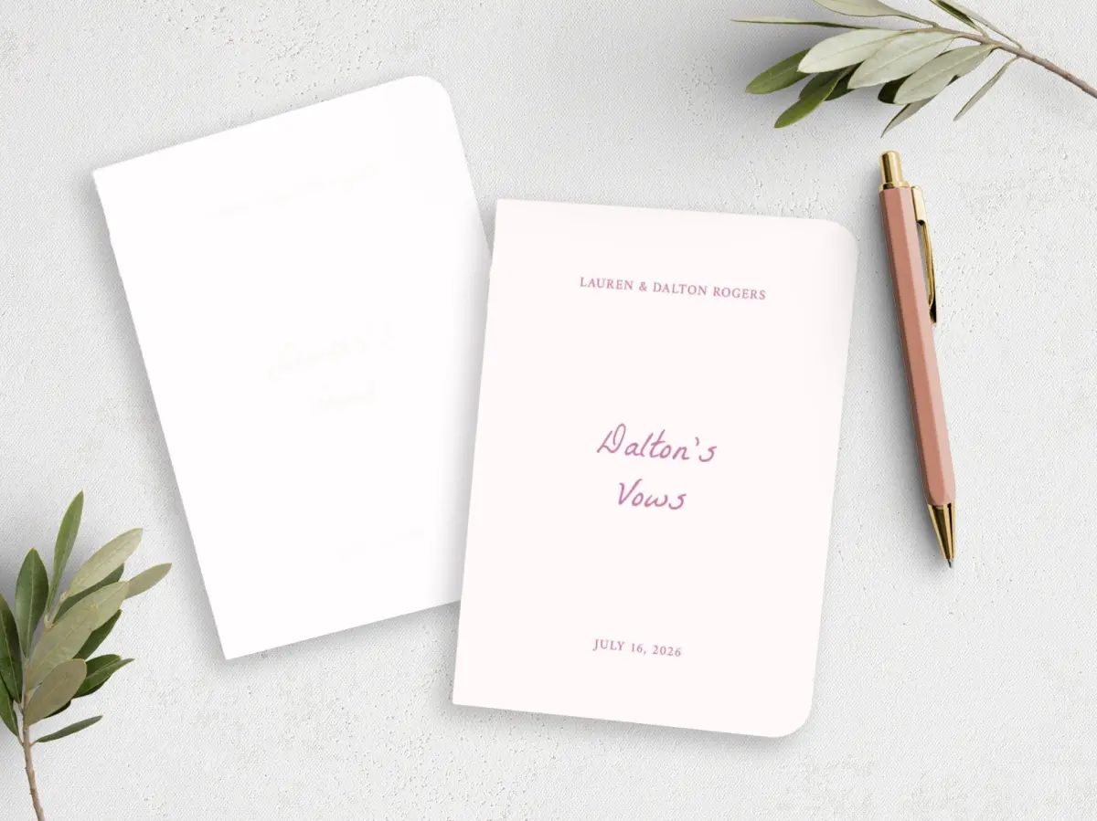 Vow Book Front