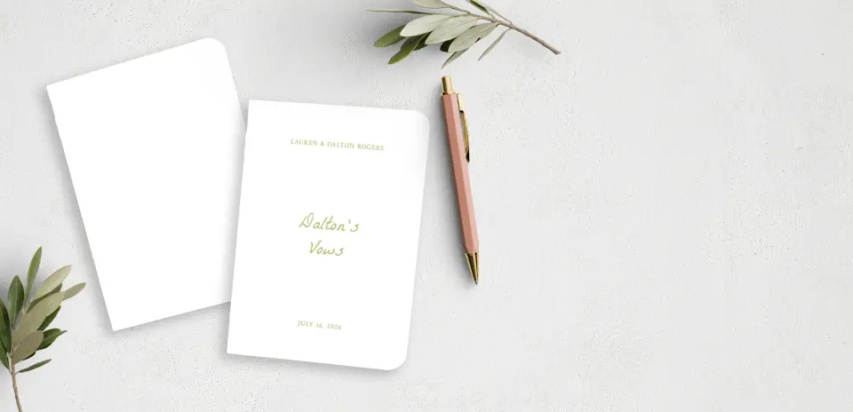 Vow Book Front