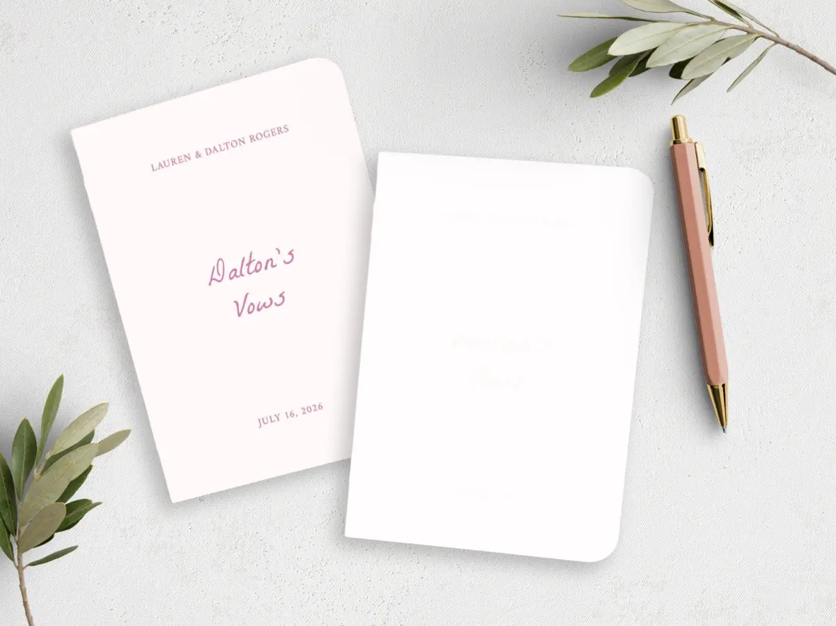 Vow Book Front