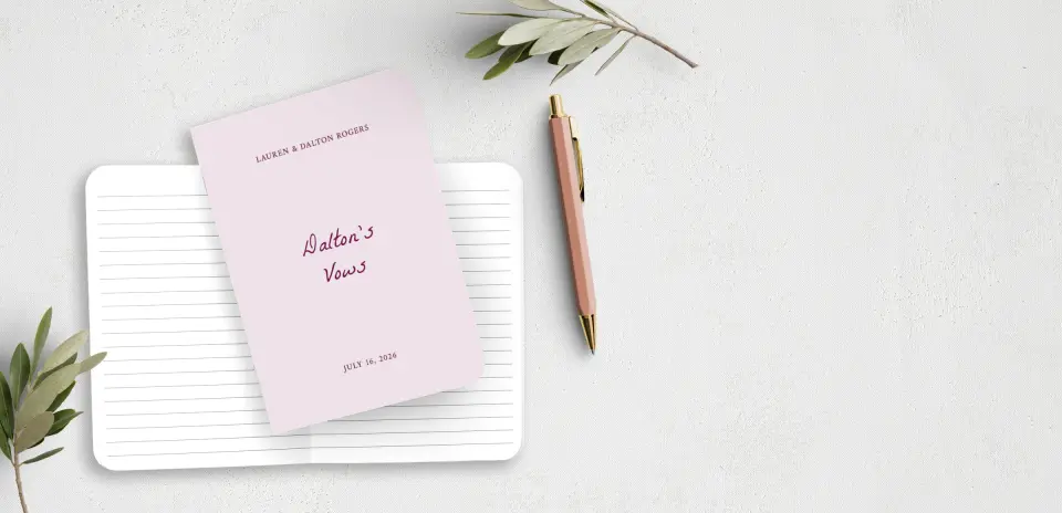 Vow Book Front