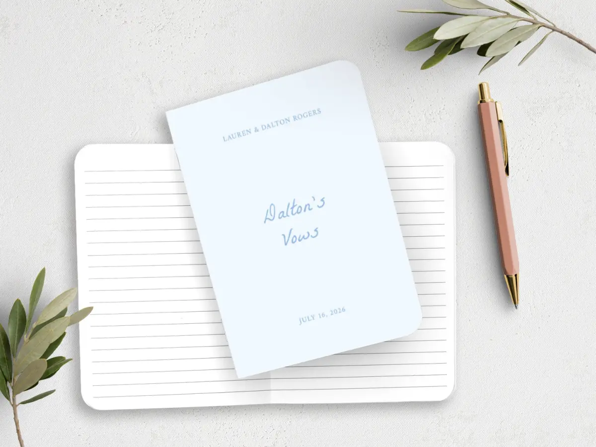 Vow Book Front