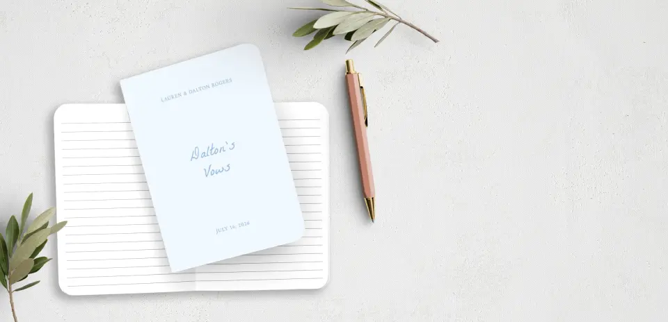 Vow Book Front