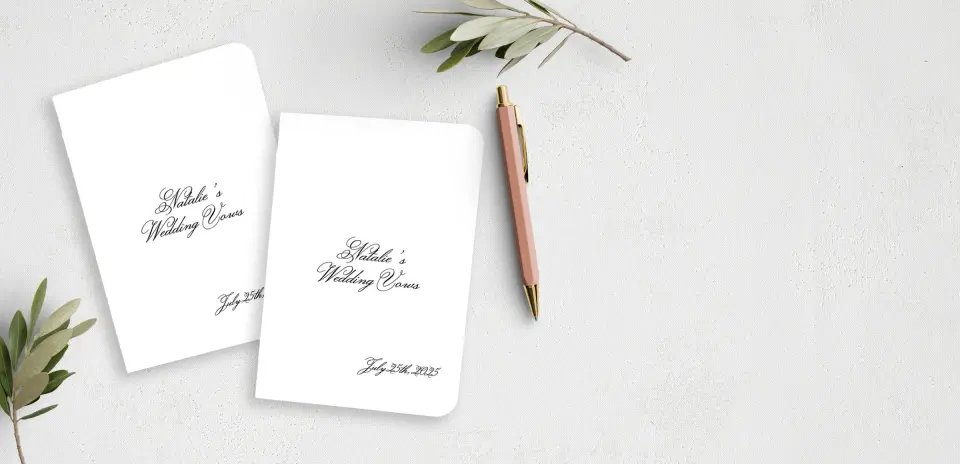 Vow Book Front