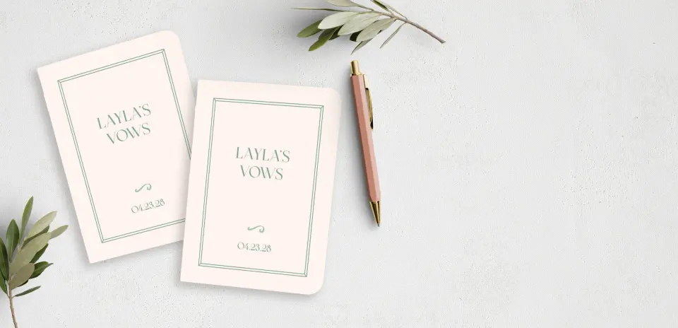 Vow Book Front