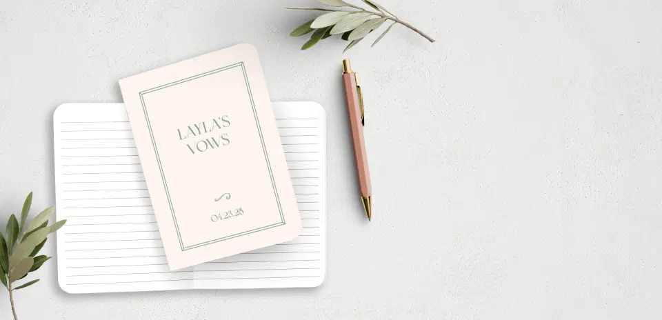 Vow Book Front