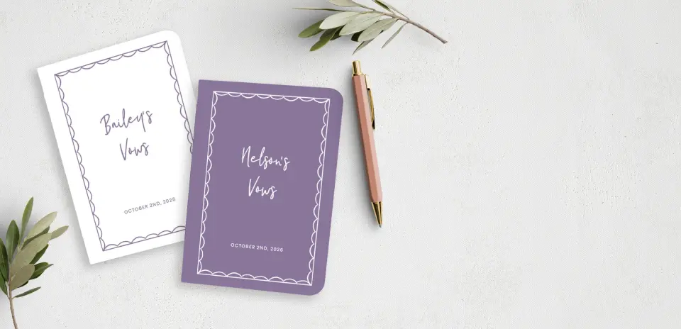 Vow Book Front