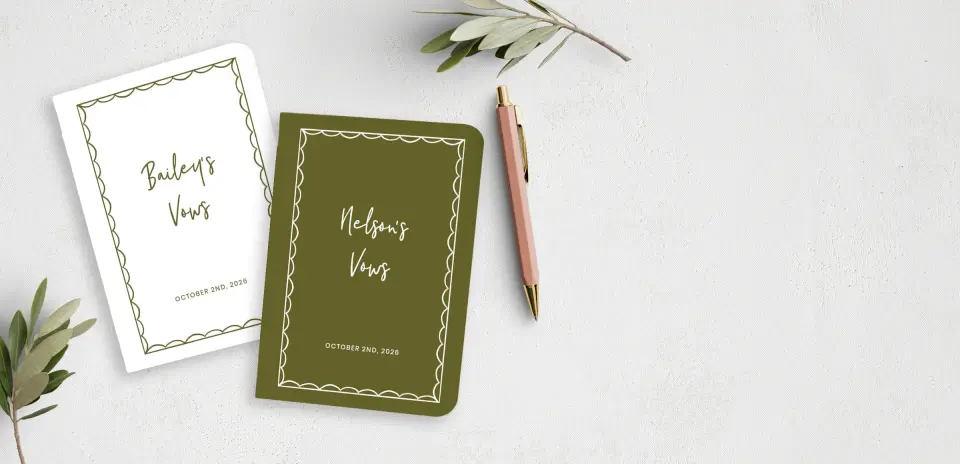 Vow Book Front