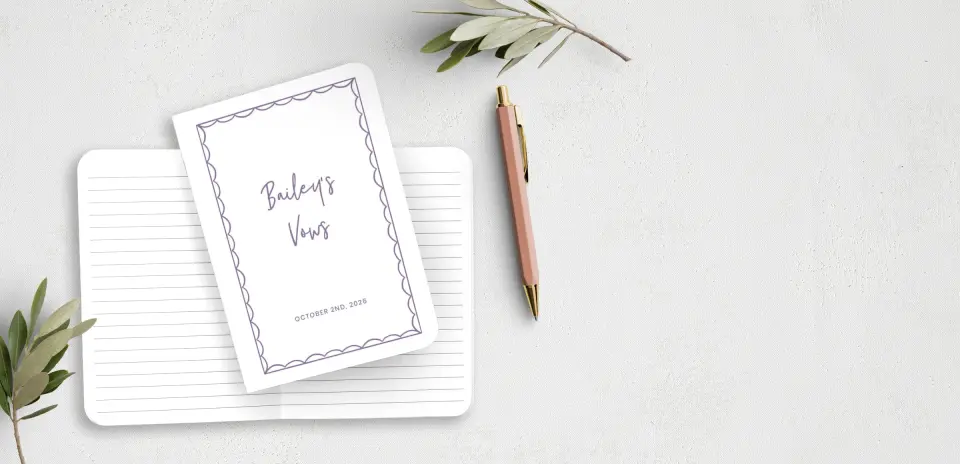 Vow Book Front