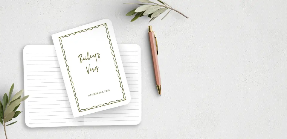 Vow Book Front