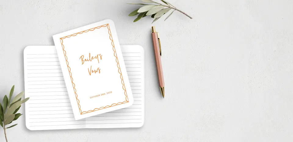 Vow Book Front