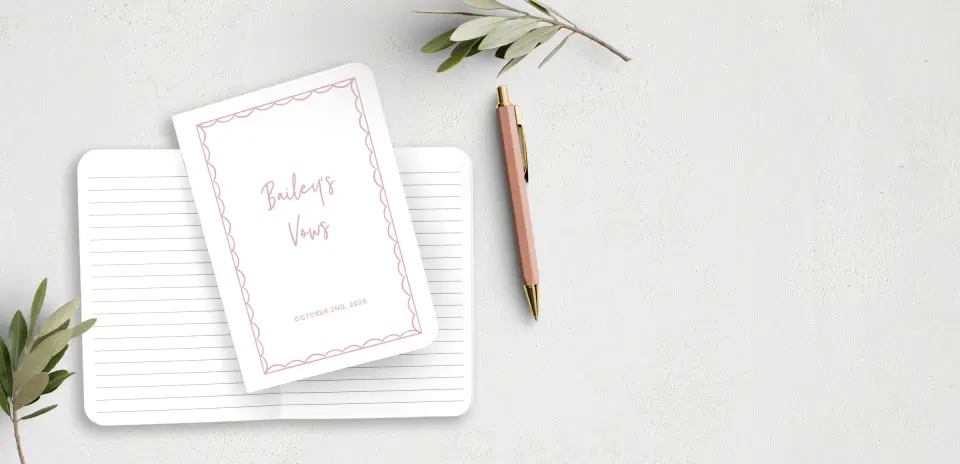 Vow Book Front