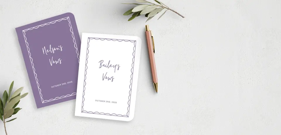 Vow Book Front