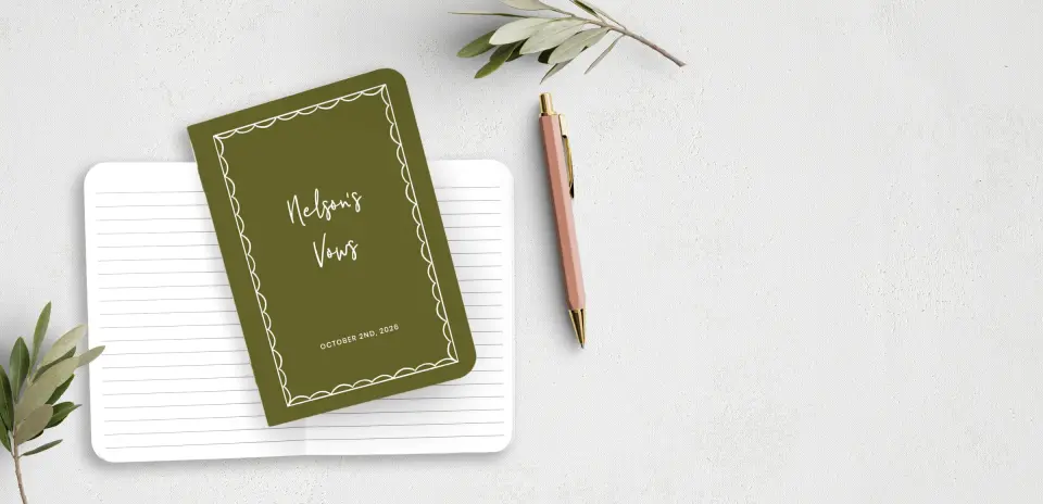 Vow Book Front