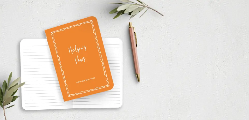 Vow Book Front