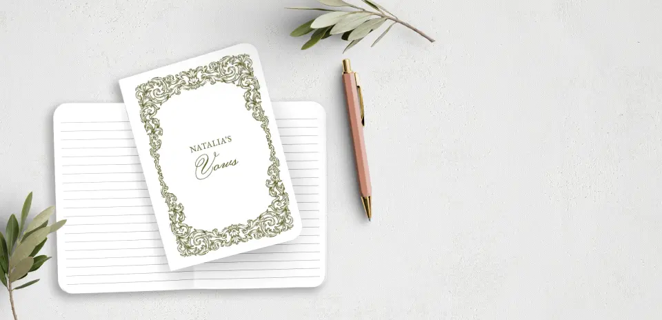 Vow Book Front