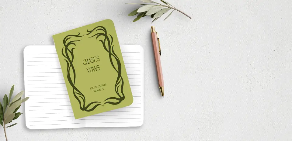 Vow Book Front