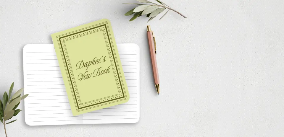 Vow Book Front