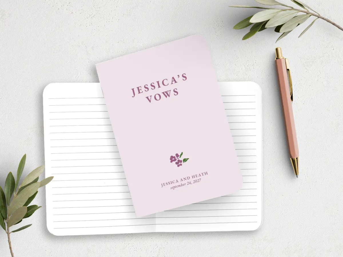 Vow Book Front