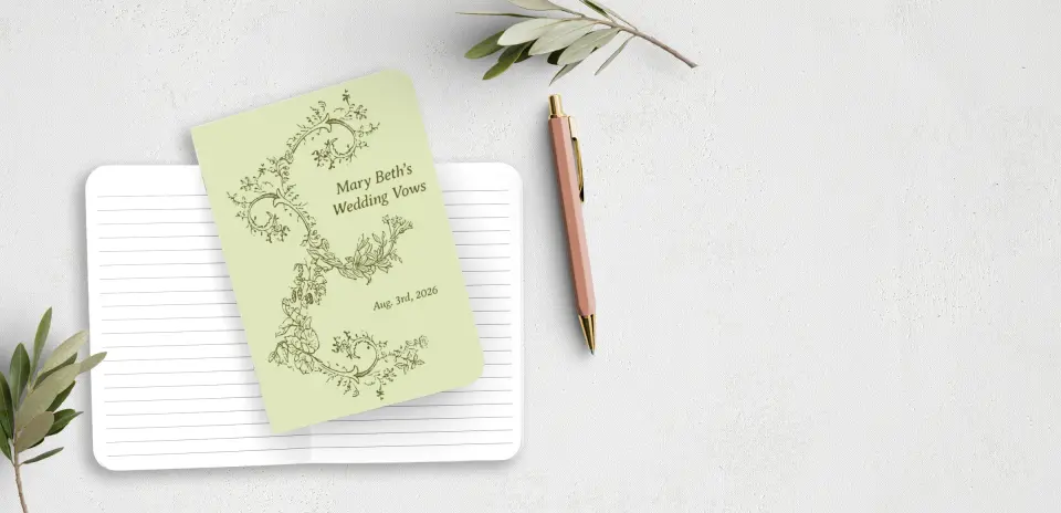 Vow Book Front